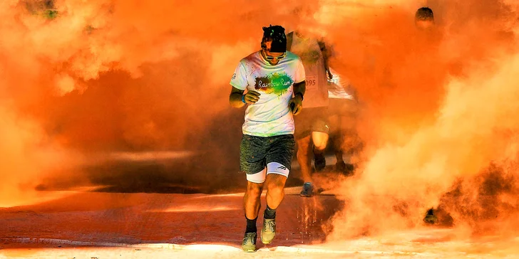 Registrace na barevný běh Spokey Rainbow Run s doprovodným programem