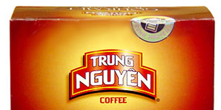 Půlkilový balík mleté kávy Gourmet Blend a tradiční vietnamský filtr