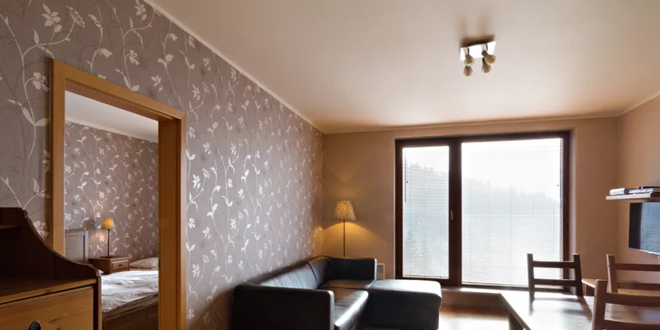 Luxusní apartmány až pro 8 lidí v srdci Krkonoš: posezení u táboráku i výlety do okolí