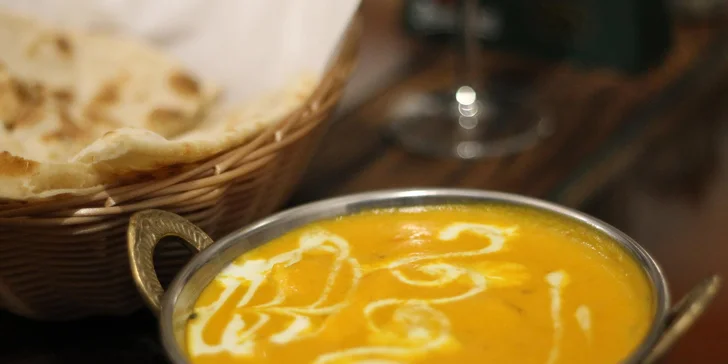 Skvělá indická hostina: 3chodové menu podle výběru