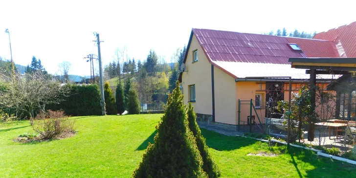 Zažijte letní Valašsko: 3 až 8 dní na chaloupce nedaleko Pusteven a Rožnova
