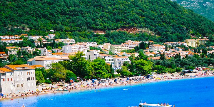 K Jadranu za sluncem: 8 dní v oblíbeném přímořském letovisku v Černé Hoře
