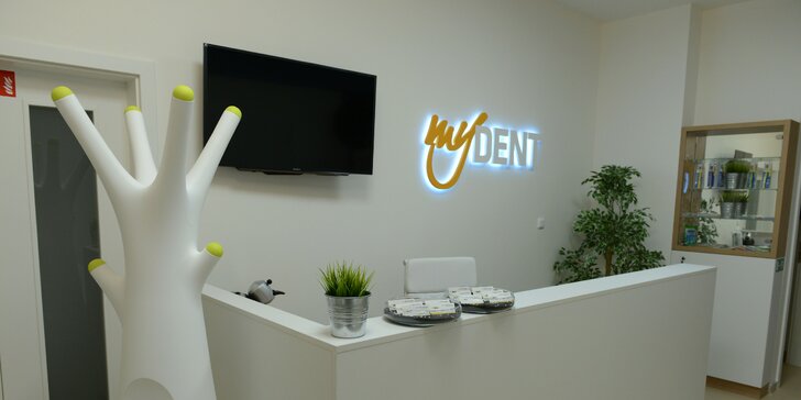 Dentální hygiena a odstranění pigmentových skvrn v ordinaci my DENT
