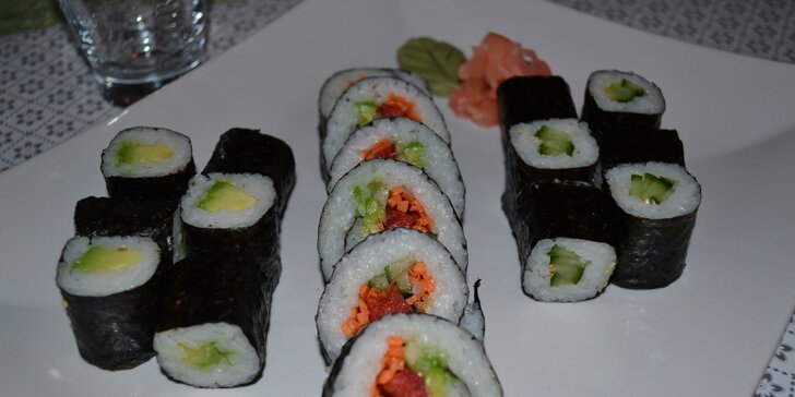 Objevte Asii na pražském Žižkově: Výtečné sushi sety, vegetariánské i s rybou