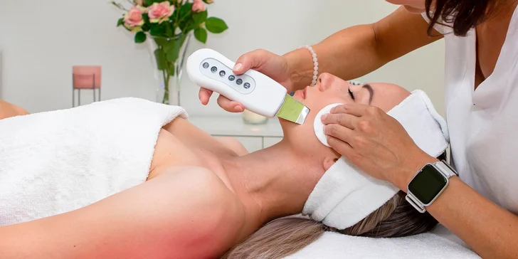 Hĺbkové, relaxačné či kompletné ošetrenie pleti s ultrazvukom alebo galvanickou žehličkou