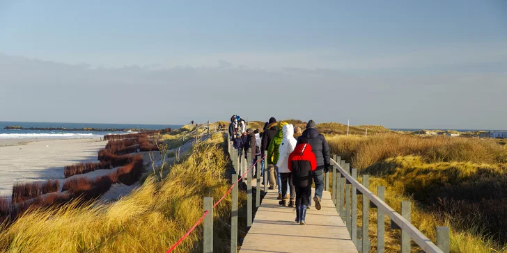 Po celou dobu zájezdu s vámi bude průvodce (autor fotografie: Helgoland Tourism Service, copyright Ottmar Heinze).