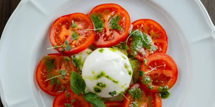 Buffalo caprese šalát