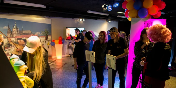 Vstup do muzea voskových figurín Grévin a případně plavba po Vltavě