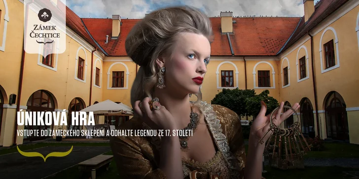 5 hodin zábavy na Zámku Čechtice: únikovka, virtuální realita, kvíz i jídlo a pití