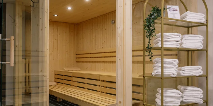 Wellness centrum najdete přímo ve vašem hotelu. Je tu finská sauna, parní lázeň i infrakabina. 