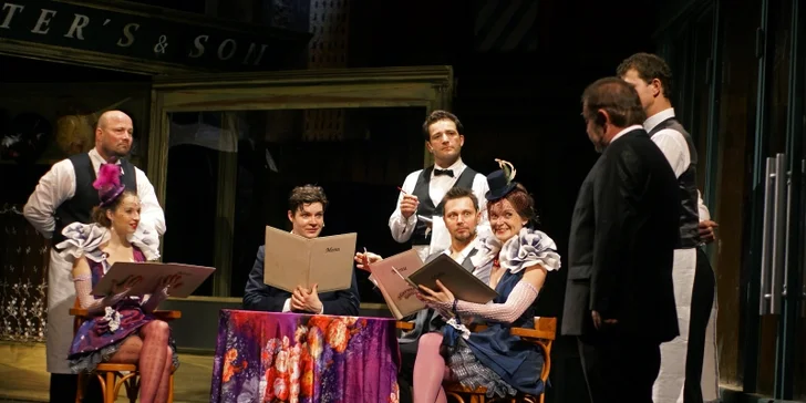 Vstupenka na muzikál v divadle Studio DVA: Evita, Funny Girl nebo Hello, Dolly!