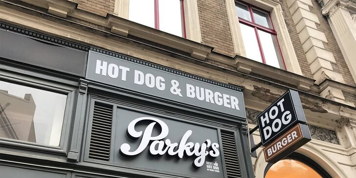 30% sleva na celý sortiment Parky’s Vodičkova: burgery, hot dogy a wrapy