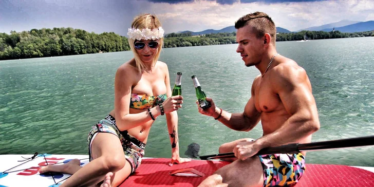 Zapůjčení paddleboardu na Žermanické přehradě na 60 či 90 minut