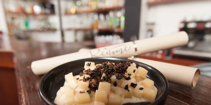 Delikátní gastronomie, co má renomé: 5chodové menu pro dva s vínem či bez