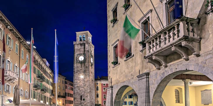 Hrad Castello Scaligero, městečko Malcesine a lanovkou na horu Monte Baldo