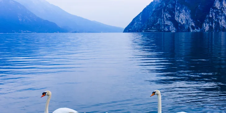 Hrad Castello Scaligero, městečko Malcesine a lanovkou na horu Monte Baldo