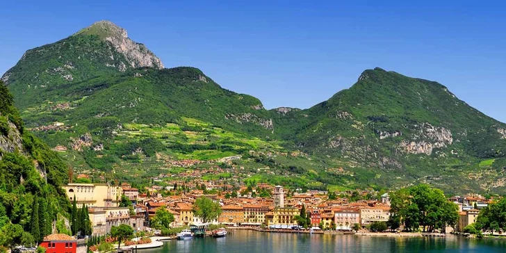 Hrad Castello Scaligero, městečko Malcesine a lanovkou na horu Monte Baldo