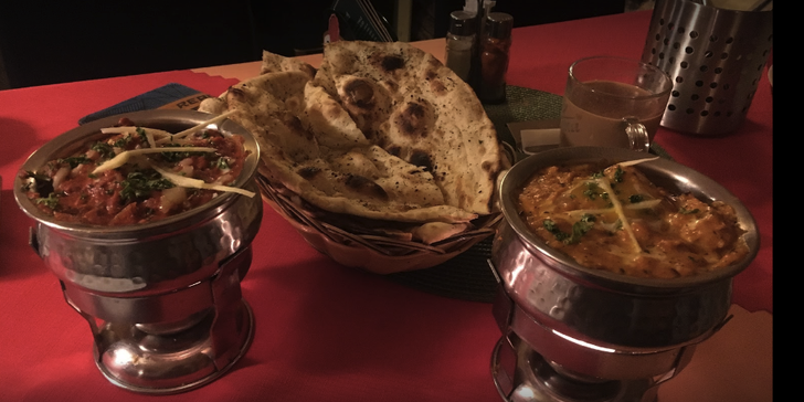 Umění indických kuchařů: polévka a kuřecí hlavní chod dle výběru pro dva