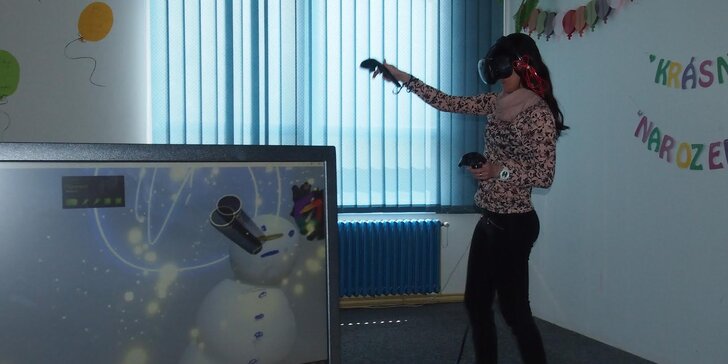 Hodina ve virtuální realitě pro více hráčů: cestujte, sportujte, hrajte a bavte se