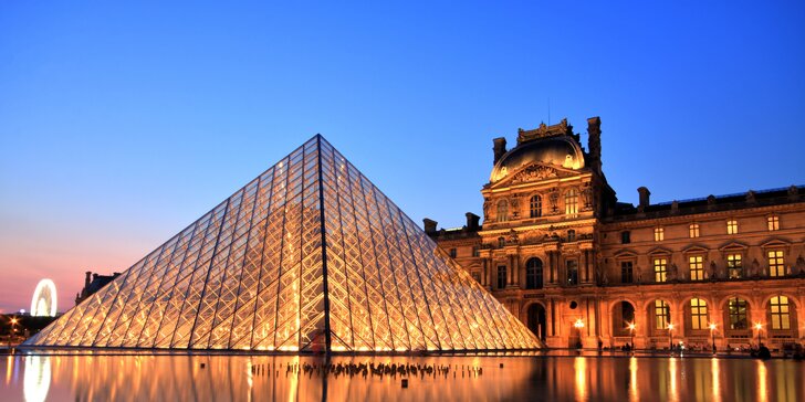 4denní zájezd do Paříže a Versailles s 1 nocí v hotelu a průvodcem