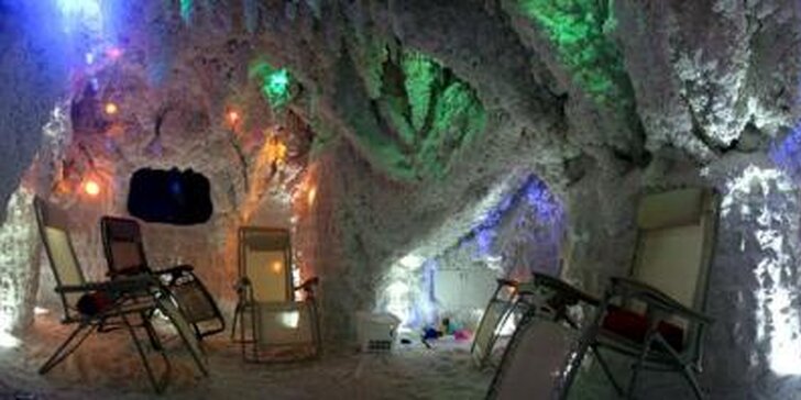 1 nebo 5 vstupů do solno-jodové jeskyně