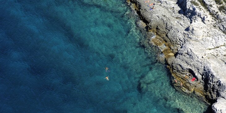 Jižní Istrie: apartmán pro 2 či 3 osoby u čarokrásné přírodní rezervace Kamenjak