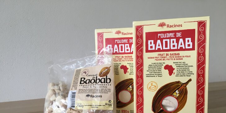 Bonbony a prášek z baobabu: bezlepková superpotravina plná vlákniny a minerálů
