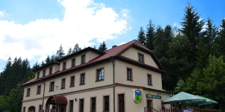 Podzim v Beskydech: pobyt s polopenzí pro 2 uprostřed horského údolí