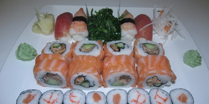 Prosím, nerušit: 28 kousků čerstvého sushi pro milovníky japonské kuchyně
