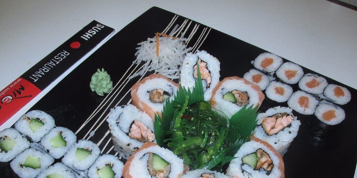 Zdvihněte hůlky: set čerstvého sushi pro milovníky japonské kuchyně