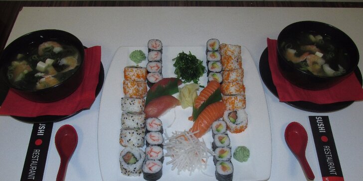 Zdvihněte hůlky: set čerstvého sushi pro milovníky japonské kuchyně