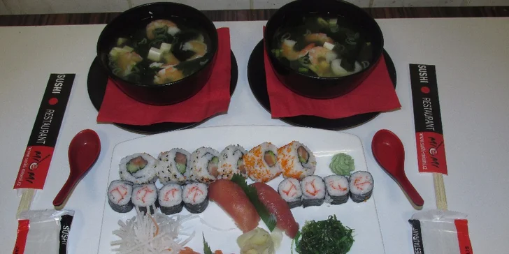 Zdvihněte hůlky: set čerstvého sushi pro milovníky japonské kuchyně