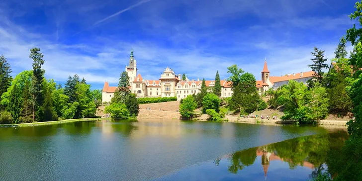 3 letní dny v Průhonicích u Prahy - na dosah památek a přitom v klidu