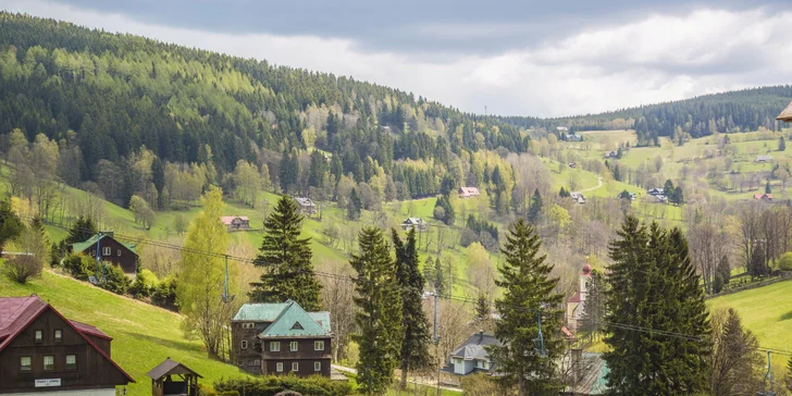 Vzhůru do hor: 3 dny ve Velké Úpě s polopenzí a volným vstupem do wellness