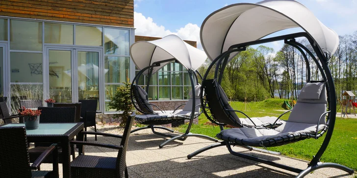 Červen na Lipně: wellness pobyt s polopenzí a kartou plnou výhod pro dva