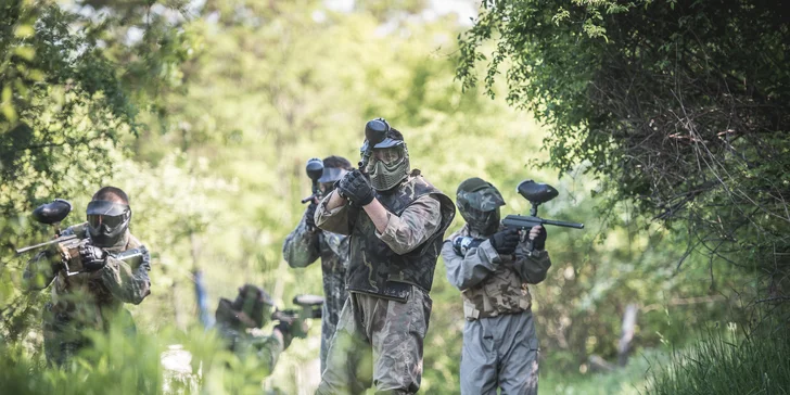 100 nábojů, 10 scénářů, 4 hodiny venkovní akce: paintballový masakr může začít