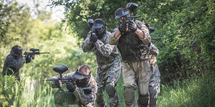 100 nábojů, 10 scénářů, 4 hodiny venkovní akce: paintballový masakr může začít