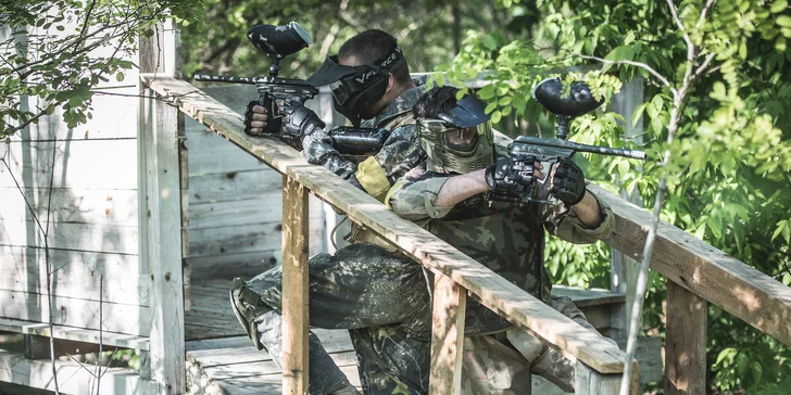 100 nábojů, 10 scénářů, 4 hodiny venkovní akce: paintballový masakr může začít