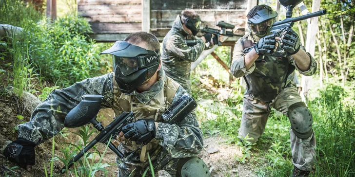 100 nábojů, 10 scénářů, 4 hodiny venkovní akce: paintballový masakr může začít