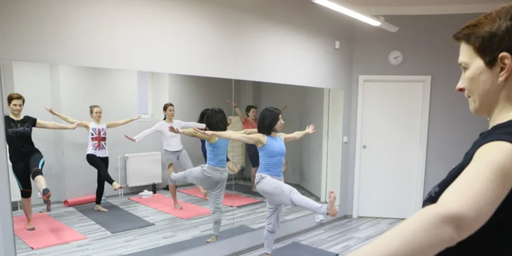 Měsíční permanentky na power yogu do Dance & Yoga Studia