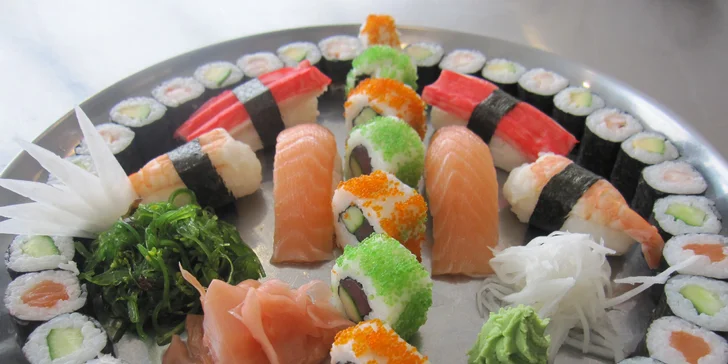 Chyťte si svou rolku: japonské sushi sety s 24 nebo 46 kousky