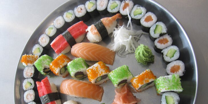 Chyťte si svou rolku: japonské sushi sety s 24 nebo 46 kousky