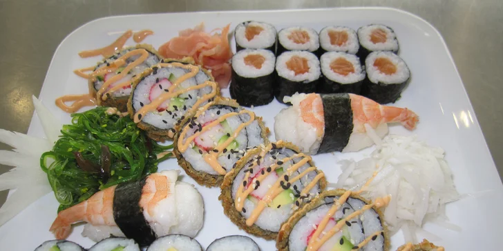 Chyťte si svou rolku: japonské sushi sety s 24 nebo 46 kousky