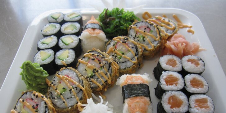Chyťte si svou rolku: japonské sushi sety s 24 nebo 46 kousky