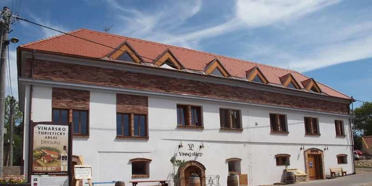 4denní vinařský pobyt s degustací pro dva