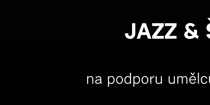 JAZZ & ŠANSON: koncert hvězd na podporu českých umělců