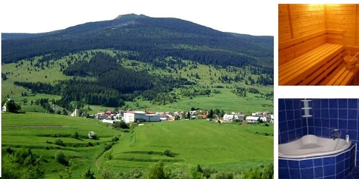 3denní dovolená v Nízkých Tatrách s wellnessem