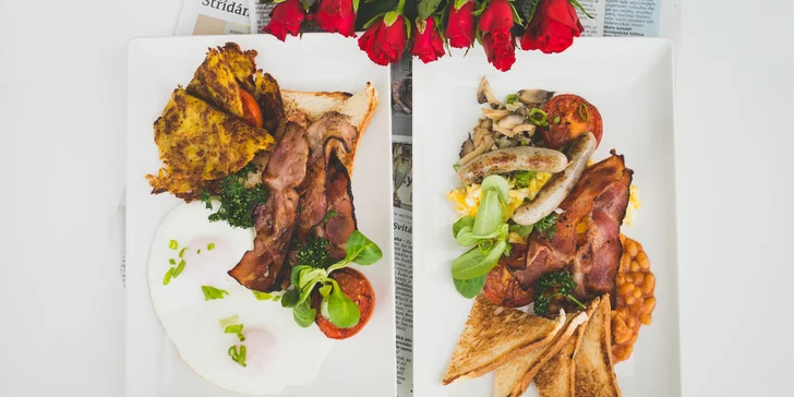Krásné ráno u náplavky: snídaňové menu podle vašeho gusta pro 1 či 2 osoby