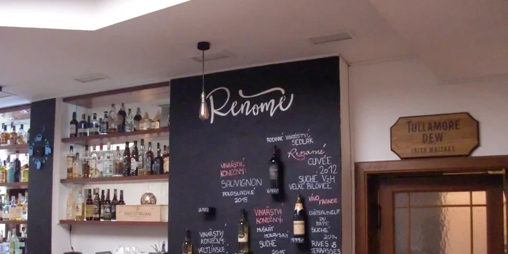 Delikátní gastronomie, co má renomé: 5chodové menu pro dva s vínem či bez