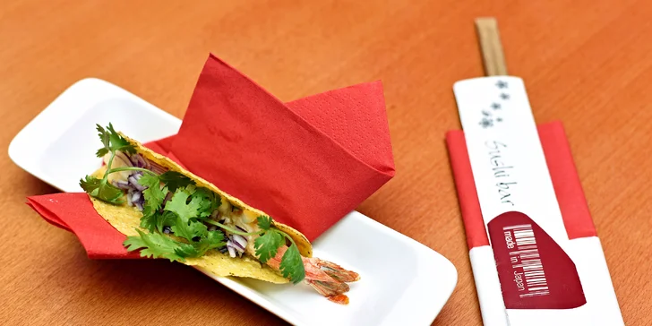 Autentické degustační menu plné asijských chutí ve vyhlášeném sushi baru
